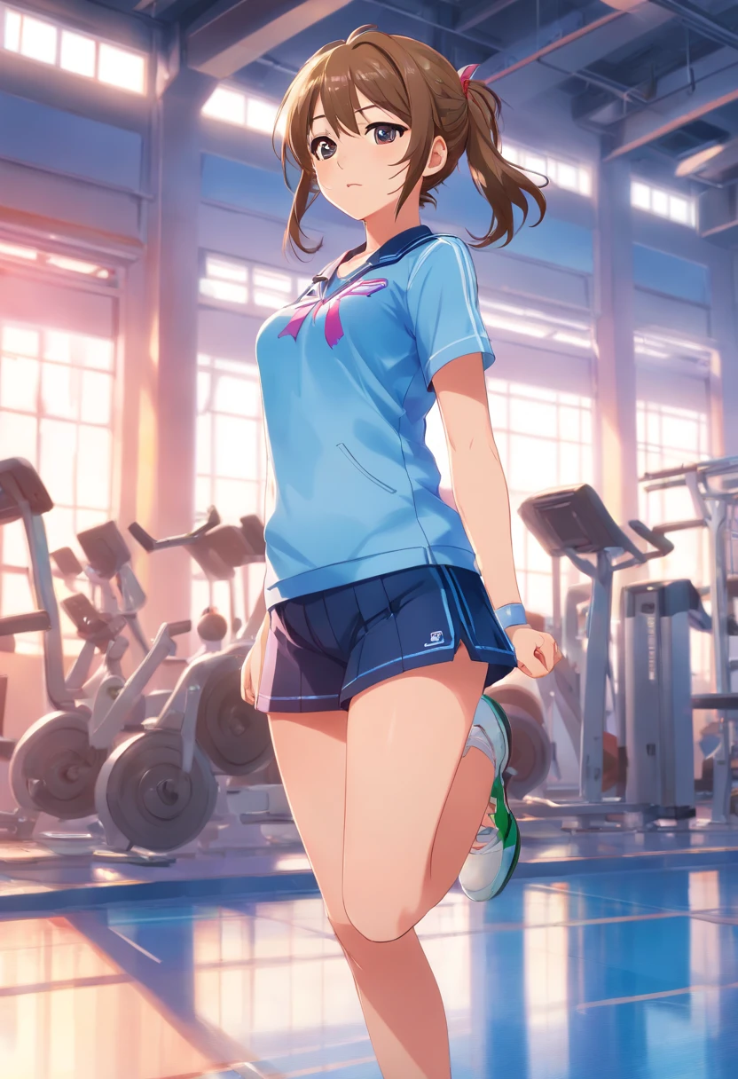 Masterpiece Super Detail 1 girl Love Live Watanabe You Gym uniform full body