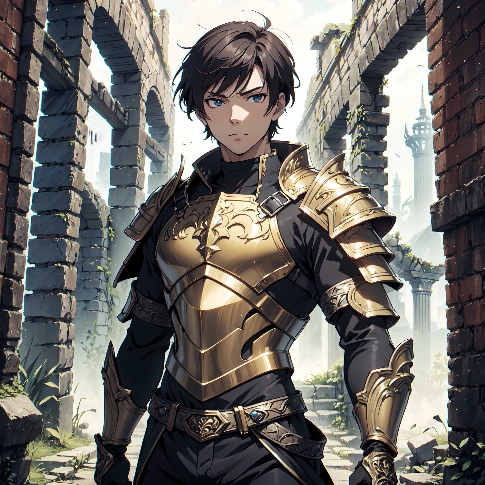 128K Ultra High Definition,
128K Ultra High Quality,
128K Ultra High Resolution,
Best Definition,
Best Quality,
Best Resolution,
Perfectly Detailed,
Perfectly Designed,
Extremely Detailed,
Extremely Designed,
Hyper Detailed,
Hyper Definition,
Hyper Quality,
Hyper Resolution,
Masterpiece,
(((Anime))),
Body Shot,
(((Boy))),
Handsome,
Muscular Body,
(((Hyper Detailed Short Hair))),
(((Hyper Detailed Armor Plates))),
(((Hyper Detailed Engraving Baron Armor))),
(((Hyper Detailed Fantasy Ancient Ruins Background Scenery))),
