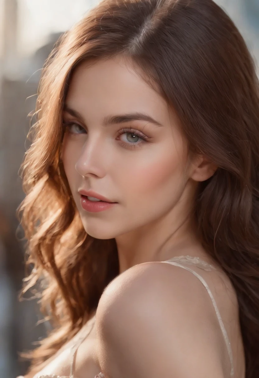 perfect woman, ((Its beauty is undeniable)), ((Excited cute face)), ((Hyper detailed perfect eyes,)), ((pose mignonne)), ((Seductive )), sexy,  Sharp Focus CGI, photoreallistic, High detail, Realstic, Masterpiece, Best quality, Hdr, High quality, high-definition, Extremely detailed, 8k wallpaper, Intricate details, 8K UHD, Full-HD, (photo realist:1.2), intense illumination, lighting cinematic, natural lighting