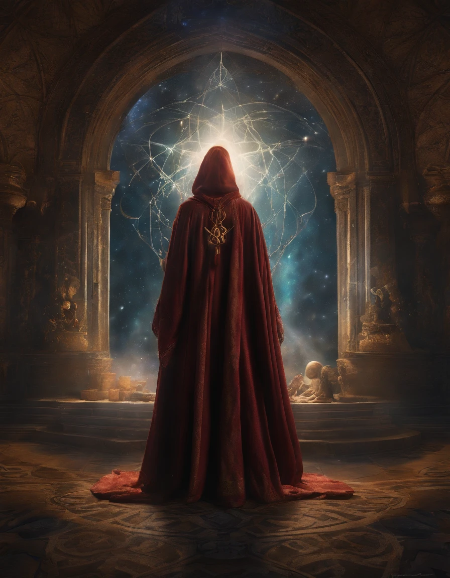 (best quality,32K HDR,ultra-detailed,photorealistic:1.37),fotografia,ultra-realistic,ultra-detailed,Doctor Strange Marvel character,evoking powers,Studio Lighting,vivid colors,detailed costume,brilliant effects,intense gaze,magical atmosphere,crackling energy,sorcerer's cape,floating artifacts,wisps of magic in the air,commanding pose,mysterious background,enchanted artifacts,Ancient One's teachings,otherworldly ambiance,powerful incantations,mystical portal,glimmering runes,dimensional rift,heroic stature,mesmerizing gaze,masterful sorcery,celestial energy,shimmering cloak,levitating objects,dark and powerful,ancient relics,cosmic power,immense knowledge,worlds beyond comprehension,magical amulet,transcendent abilities,dazzling display,inspiring awe,unleashing the mystic,mystifying forces,transformation,spellbinding visual,universe-altering magic,awe-inspiring moment