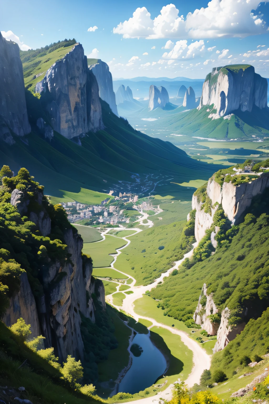 un vilage du nom de Bourofaye Bainouck avec une nature luxuriante , beau paysage et beaucoup de fruits et d'animeau