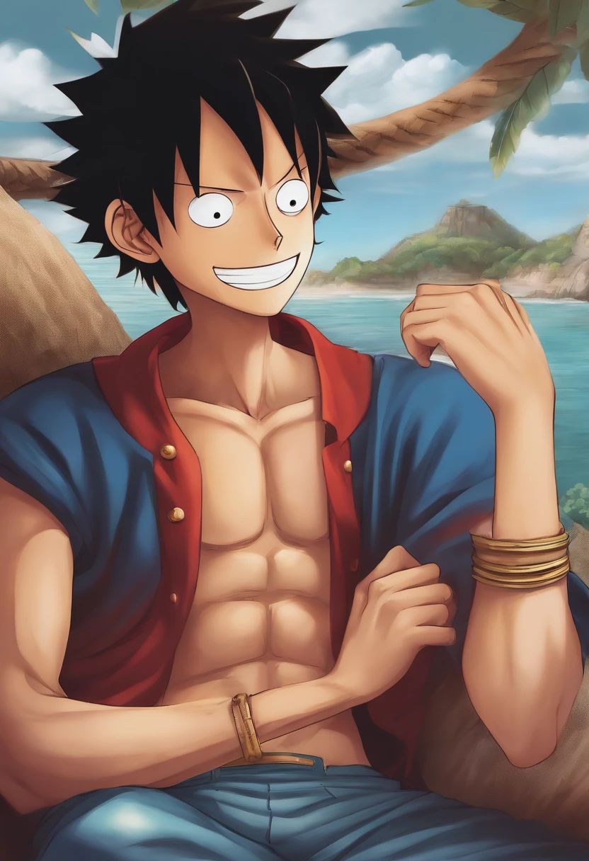 Do Luffy no cubismo