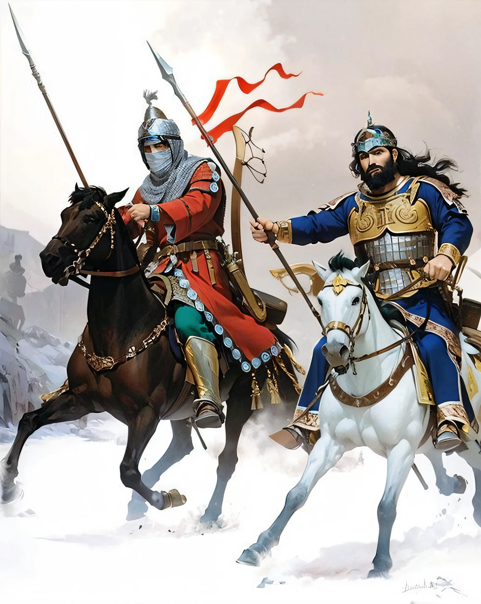 arab persian warrior