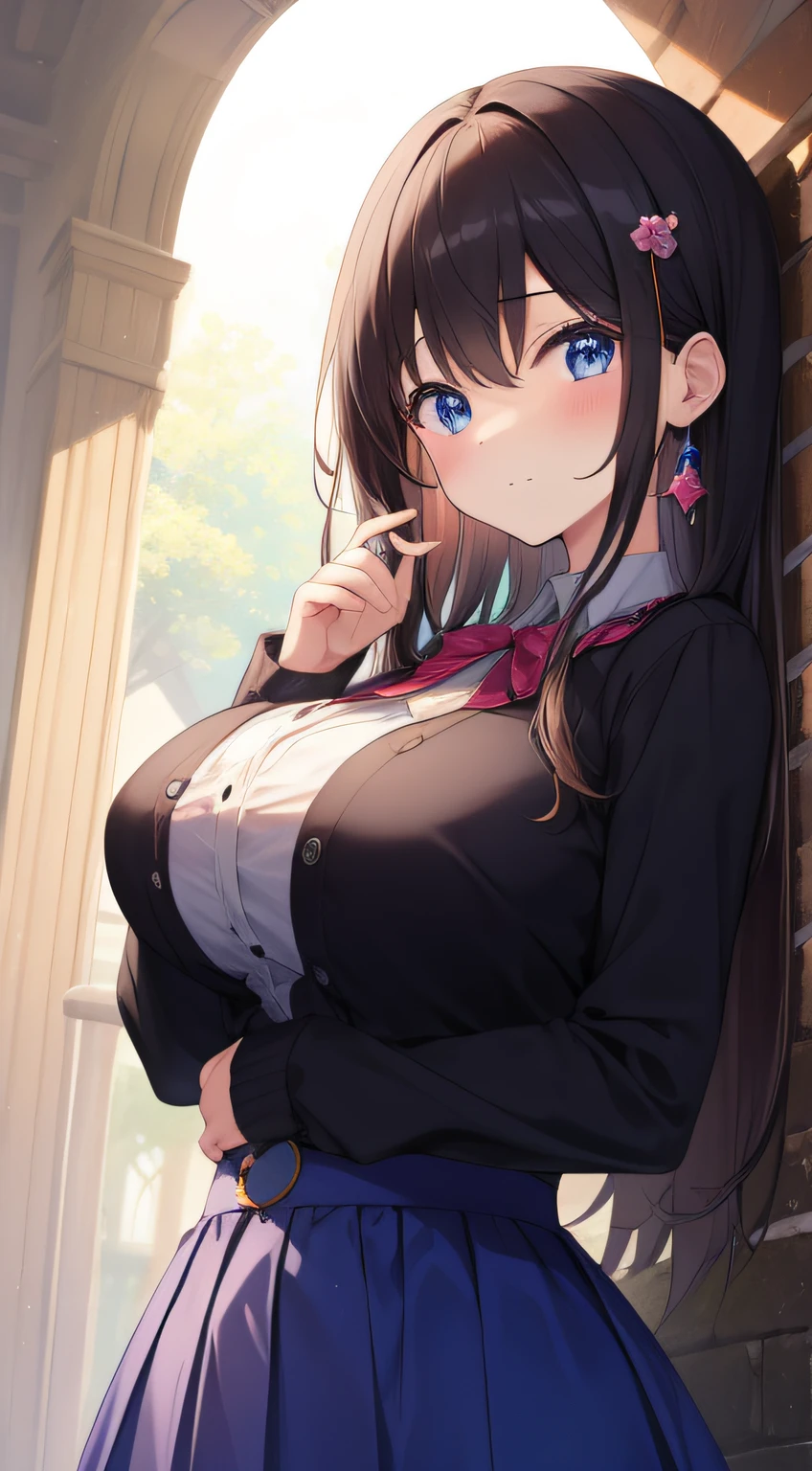 great masterpiece、hight resolution、1girl in、magical 、Colossal tits