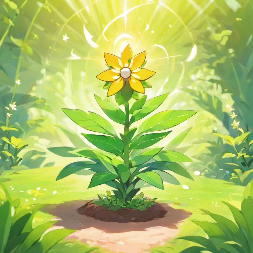 The plant blooms when it is absorbing solar energy. It stays on the move to seek sunlight.