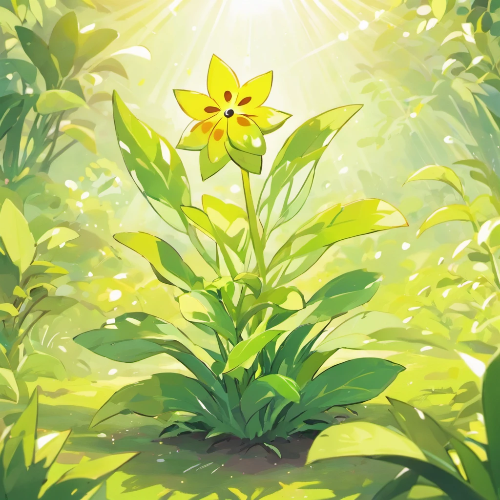 The plant blooms when it is absorbing solar energy. It stays on the move to seek sunlight.