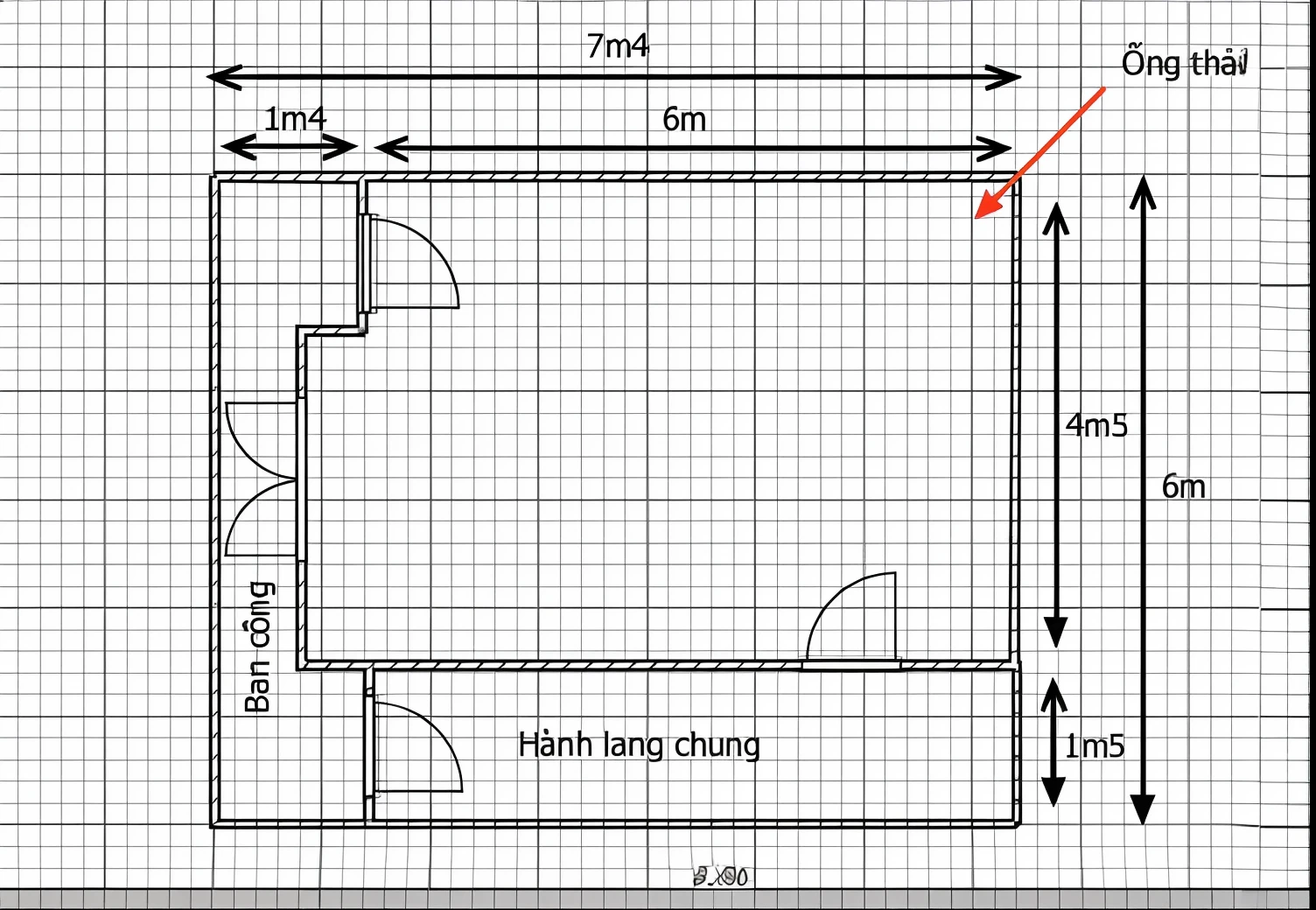 a drawing of a room with a floor plan and measurements, layout, full - view, 2 d overhead view, top - view, plan drawing, layout of map, blueprint diagram, phong shaded, layout design, viewpoint is to front and left, floor plan view, width 1 0 2 4, line-drawing, facing front, single floor, overhead ground floor