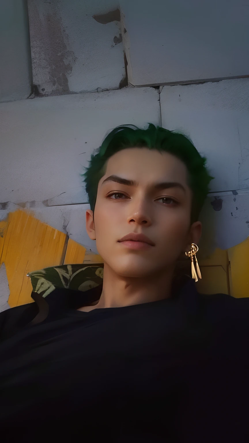 Green hair