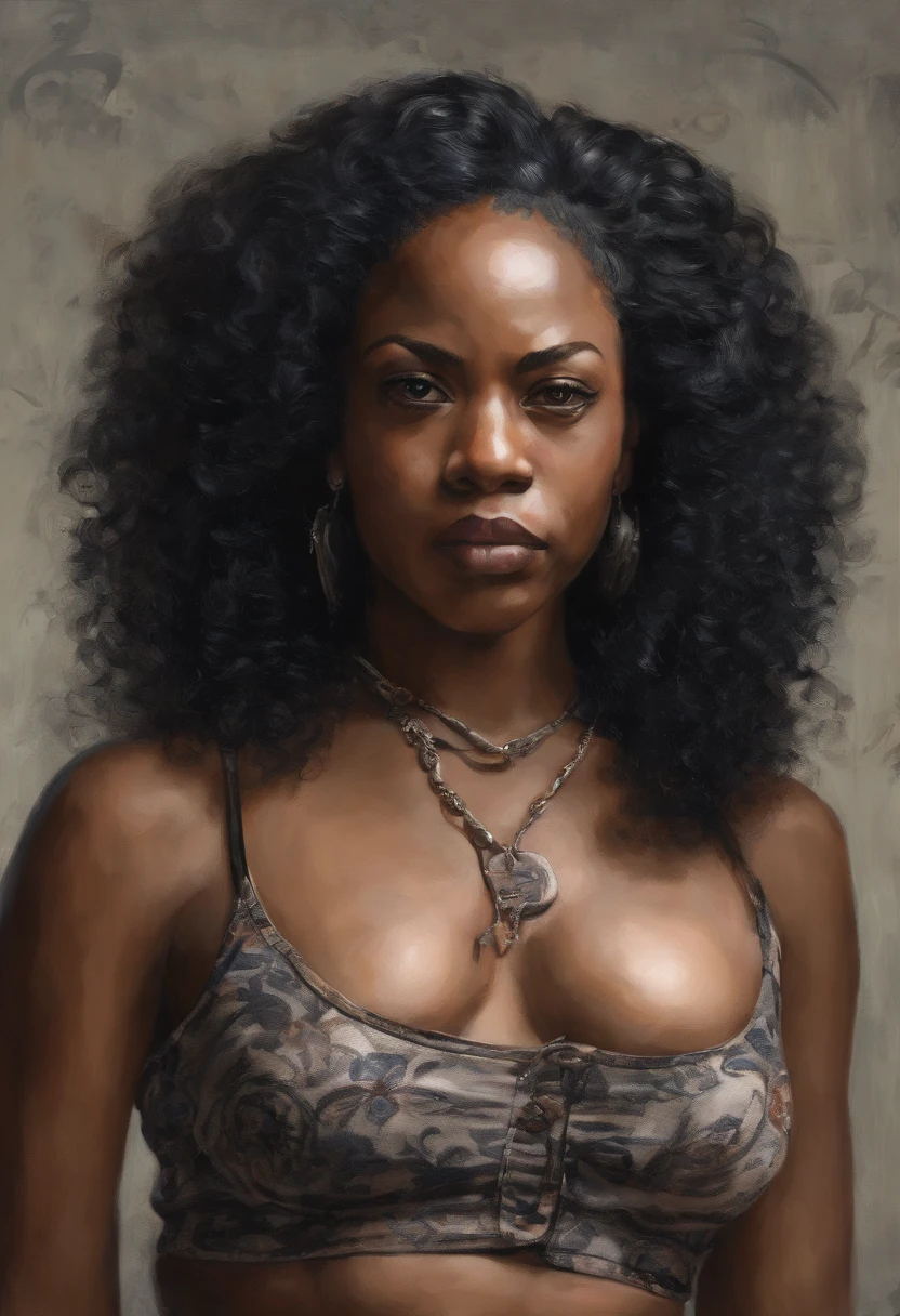 **Post-Impressionism style, black woman, introspective self-portraits, capturing the inner thoughts, emotions, and identity of black woman through evocative and introspective self-representations. --v 4 50** - (fast) --s 2