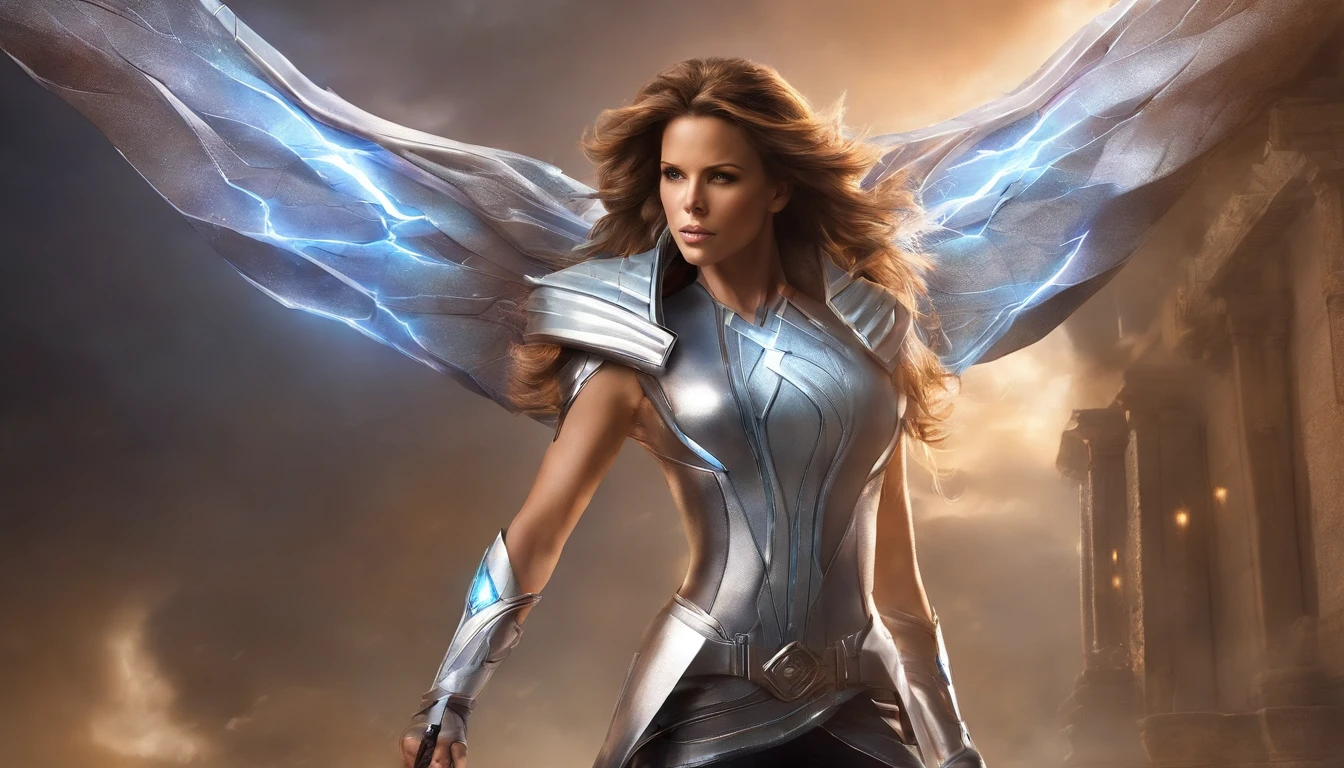 (((Kate Beckinsale como rainha do gelo de X-Men))), (vestindo fantasia sexy de rainha do gelo, minissaia branca), (hyper realistic:1.4), (Realistic:1.3), (melhor qualidade de pele textura real), musculosa, (cabelos brancos longos ondulados), (Use flashy lightning magic:1.4), (dramatic light),1mulher bonita, ((sexy)), ((clivagem)), ((mamilo)), , The lightning is in your hands, Thunder in the background, ARMADURA DE GELO, Rosto detalhado, Todos os cabelos brancos, olhos brancos, olhos claros brilhantes, Superhero pose, Fujifilm X-T3, 1/1250seg em f/2.8, ISO 160 Certification, 84 millimeters, Cinematic lighting