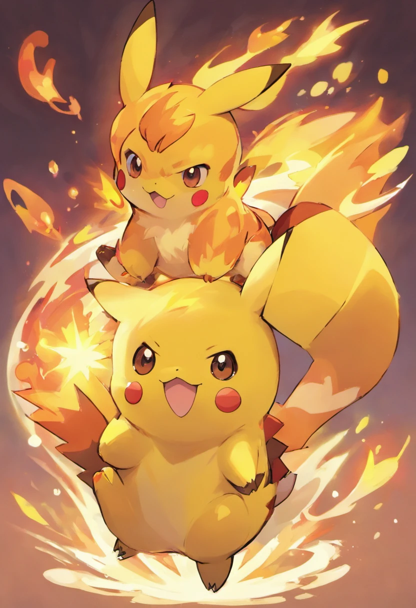 pikachu + charizar