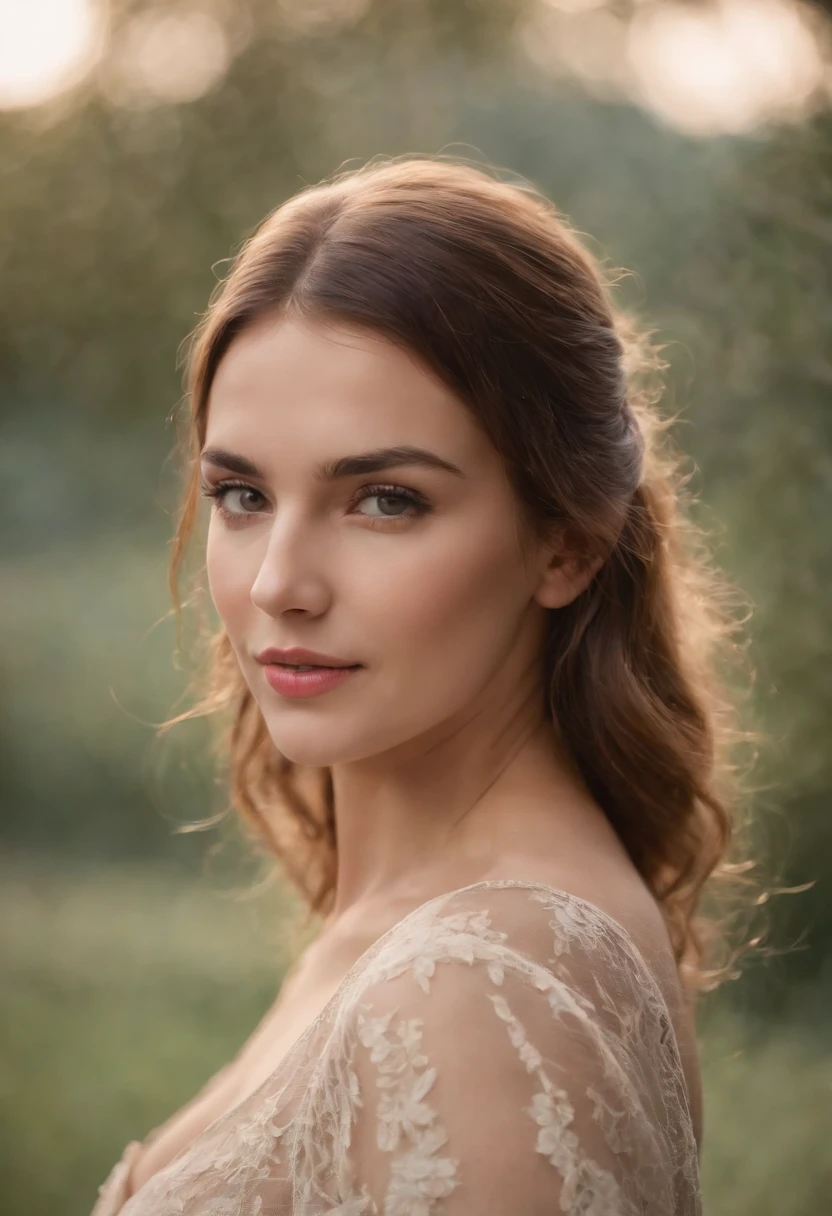 Mulher perfeita, completamente nua)) peitos grandes olhe para mim