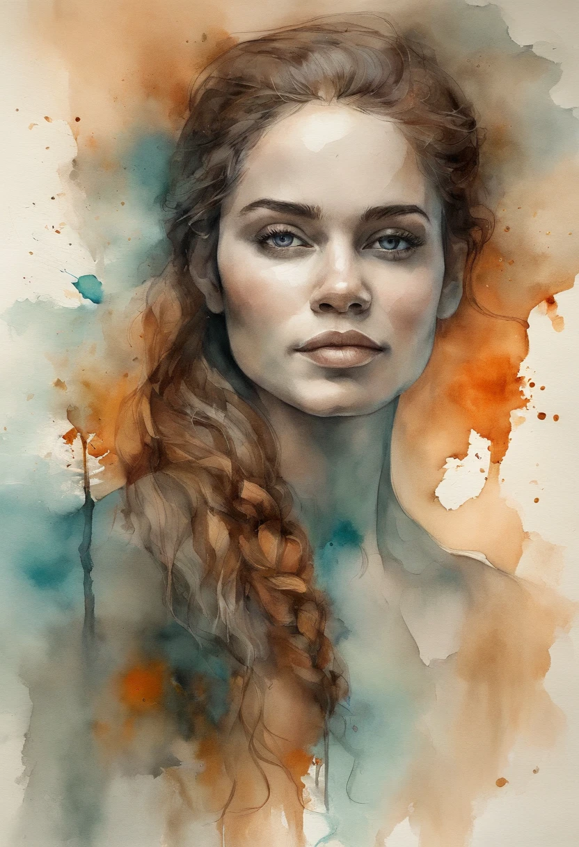 Mulher jovem negra de cabelos enrolados, vestida como Daenerys Targaryen, Beautiful, atraente, paquera, (((visible whole body))), Olhando para o Viewer, retrato, fotografia, pele detalhada, Realistic, fotorrealista, 8k, altamente detalhado, quadro de corpo inteiro, Arte nas cores teal e laranja, RAW de alto detalhe, penetrante, soft and diffuse lighting, profundidade de campo rasa, foco nítido, Hiper-realismo, Cinematic lighting
