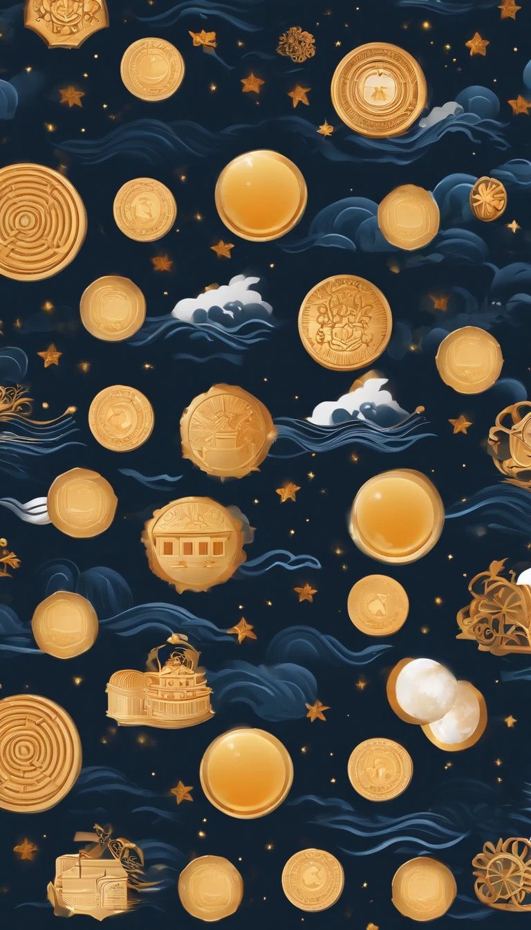 4K,Tiananmen,Graphic design,Geometric composition,during night,Huge Full Moon,A small amount of smoke,Cans,A small amount of Cantonese egg yolk mooncakes, Mooncake size, poster for, Fresh style background, Attractive,Ultra HD,tmasterpiece,romanticism lain, Minimalism, Close-up, 8K,ccurate, Best quality, hyper HD
