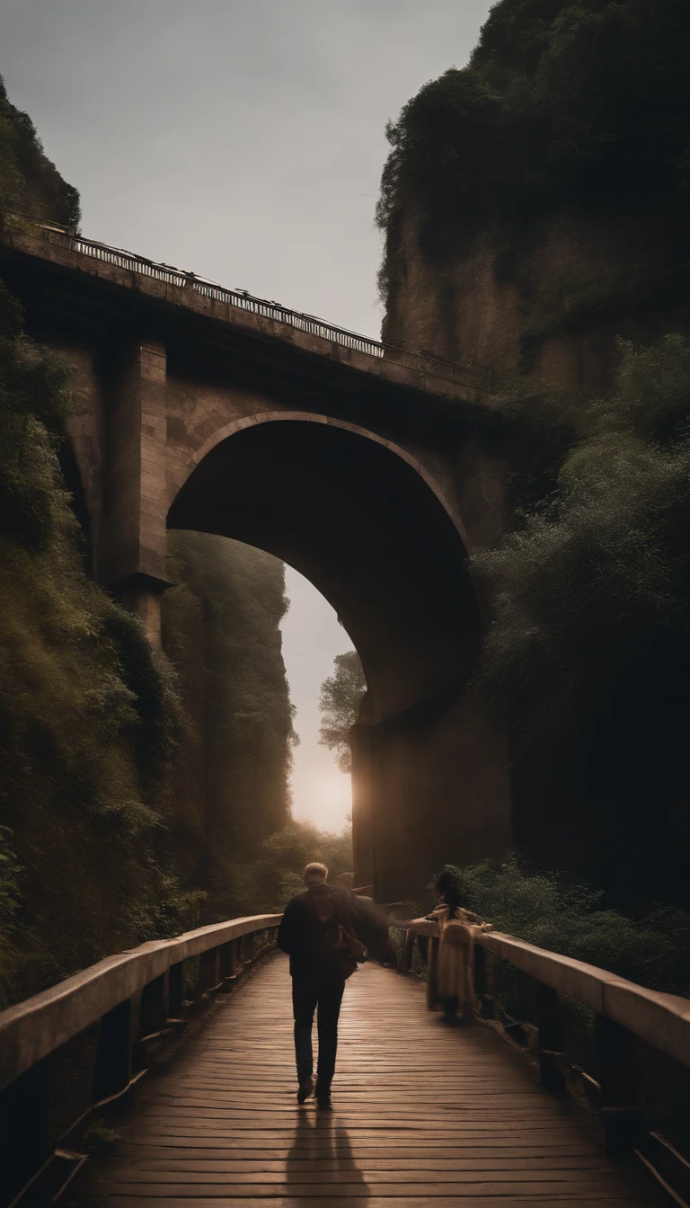 Crie um caminho com pontes
