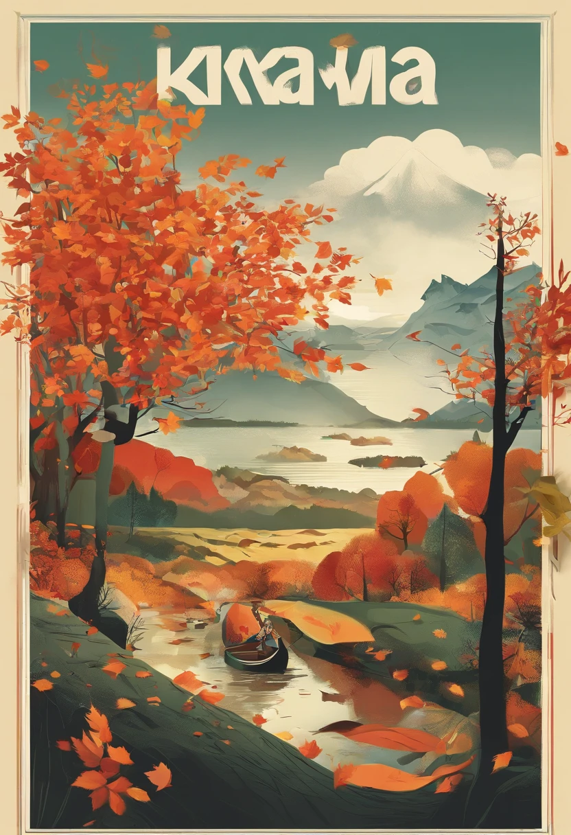 kawa,Autumn leaves