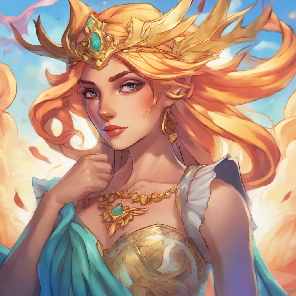 personagem feminina, triton
