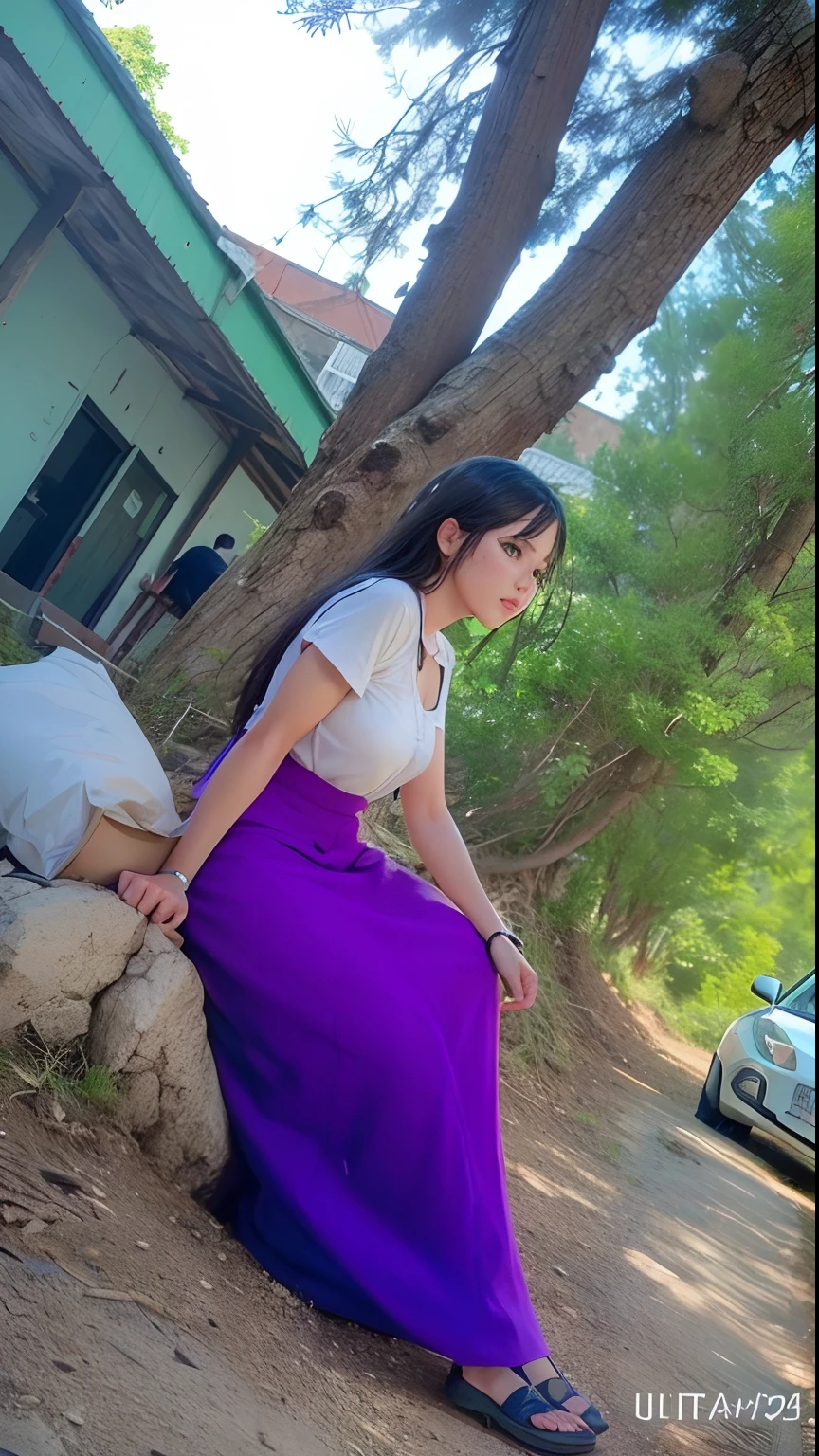 Pretty girl ultra realistic, --v 4