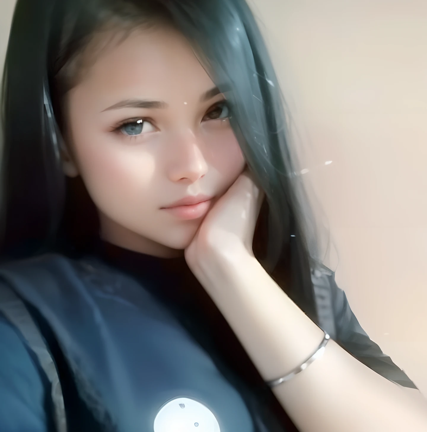 Beautiful girl ultra realistic, --v 4