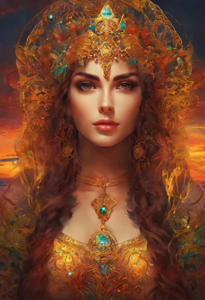 An 8K high-definition portrait of a beautiful gypsy woman, princesa persa, Deusa afrodite, uma deusa de beleza fenomenal, a mais bela das mulheres, mulher iraniana de estrema beleza,((tiro de todo o corpo)),(( com longos cabelos cacheados)), ((vestido longo vermelho e preto e detalhes em dourado )), mulher com magia cigana, ((uma bela cigana de cabelos cacheados, libidinosa)), In the background a beautiful landscape of Seville in Spain with full moon and sky with Milky Way, era vitoriana, uma Rainha bela e jovem, filmic grain, Ilford HP5, 80mmDeusa do Mar, Deusa do Oceano, Luthien, arte de deusa, Deusa da mitologia grega, Deusa da Lua, Deusa do amor e da paz, deusa bonito, Mitologia do Deusa da Terra, Um retrato impressionante de um deusa, Frank Kelly Freas, Estilo Karol Bak, ((beautiful face)), Ultra Definition, melhor qualidade, 32k ultra | | | | | | | | | | | | | | | | | | | | | | | | | | | | | | | | | | | | | | | | | | | | | | | | | | | | | | | | | | | | | | | | | | | | | | | | | | | | | | | | | | | | | |, Ultra HD | | | | | | | | | | | | | | | | | | | | | | | | | | | | | | | | | | | | | | | | | | | | | | | | | | | | | | | | | | | | | | | | | | | | | | | | | | | | | | | | | | | | | | | | | | | | | | | | | | | | | | | | | | | | |