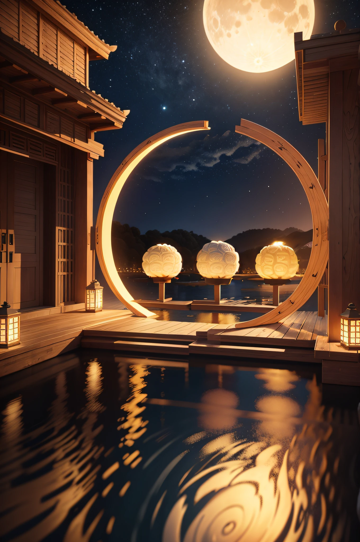 Mooncake lights