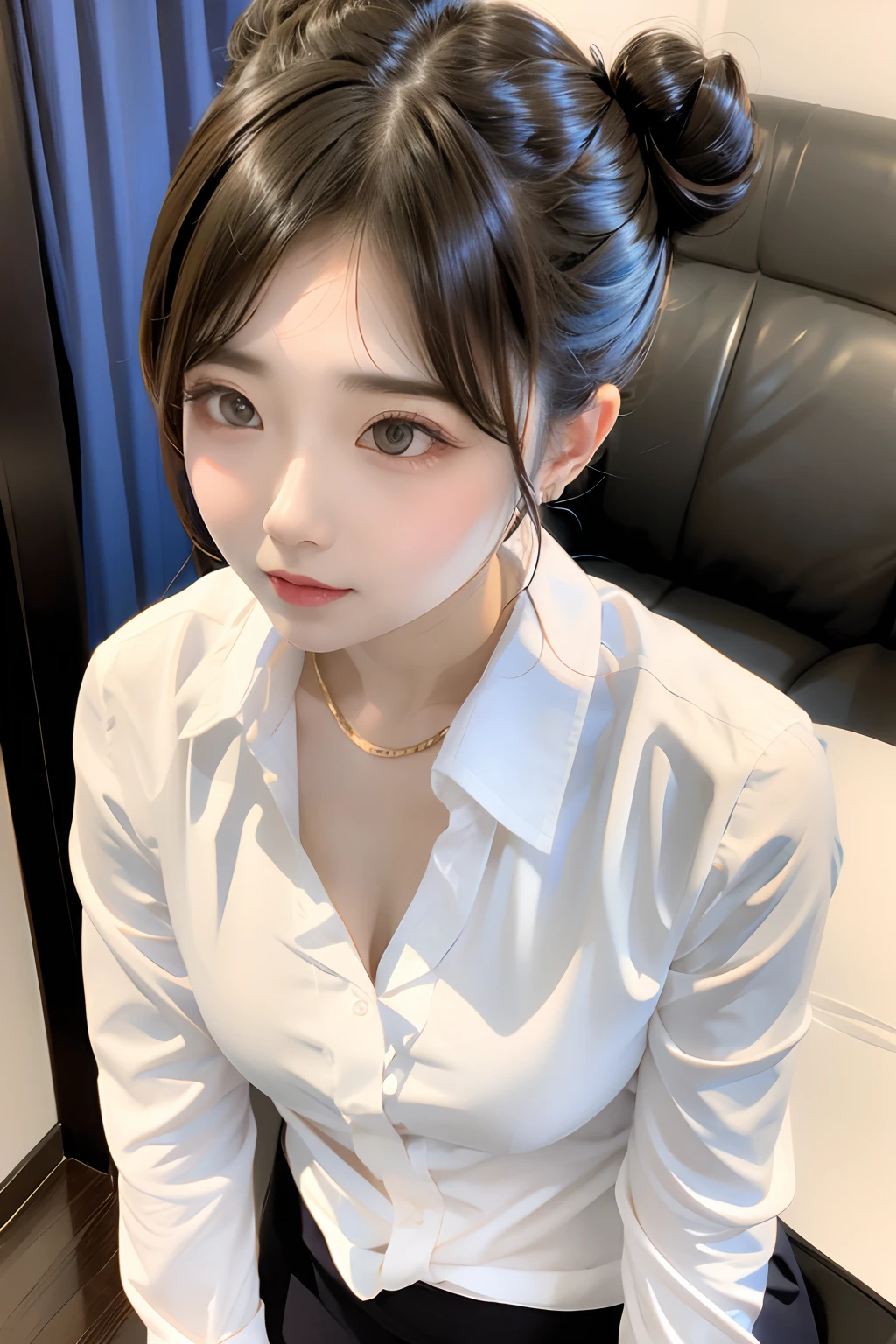 1girl, woman, masterpiece, best quality, highest quality, cinematic lighting, (volumetric lighting), extremely detailed CG unity 8k wallpaper, focused, 8k wallpaper, extremely detailed, ultra realistic, photorealistic, sharp focus, absurdres, (HDR:1.2), (high contrast), photograph, detailed and intricate, instagram, portrait, highly detailed, digital painting, artstation, concept art, smooth, sharp focus, illustration, cinematic lighting, (whole body:1.2), (big breast:1.2), undress shirts