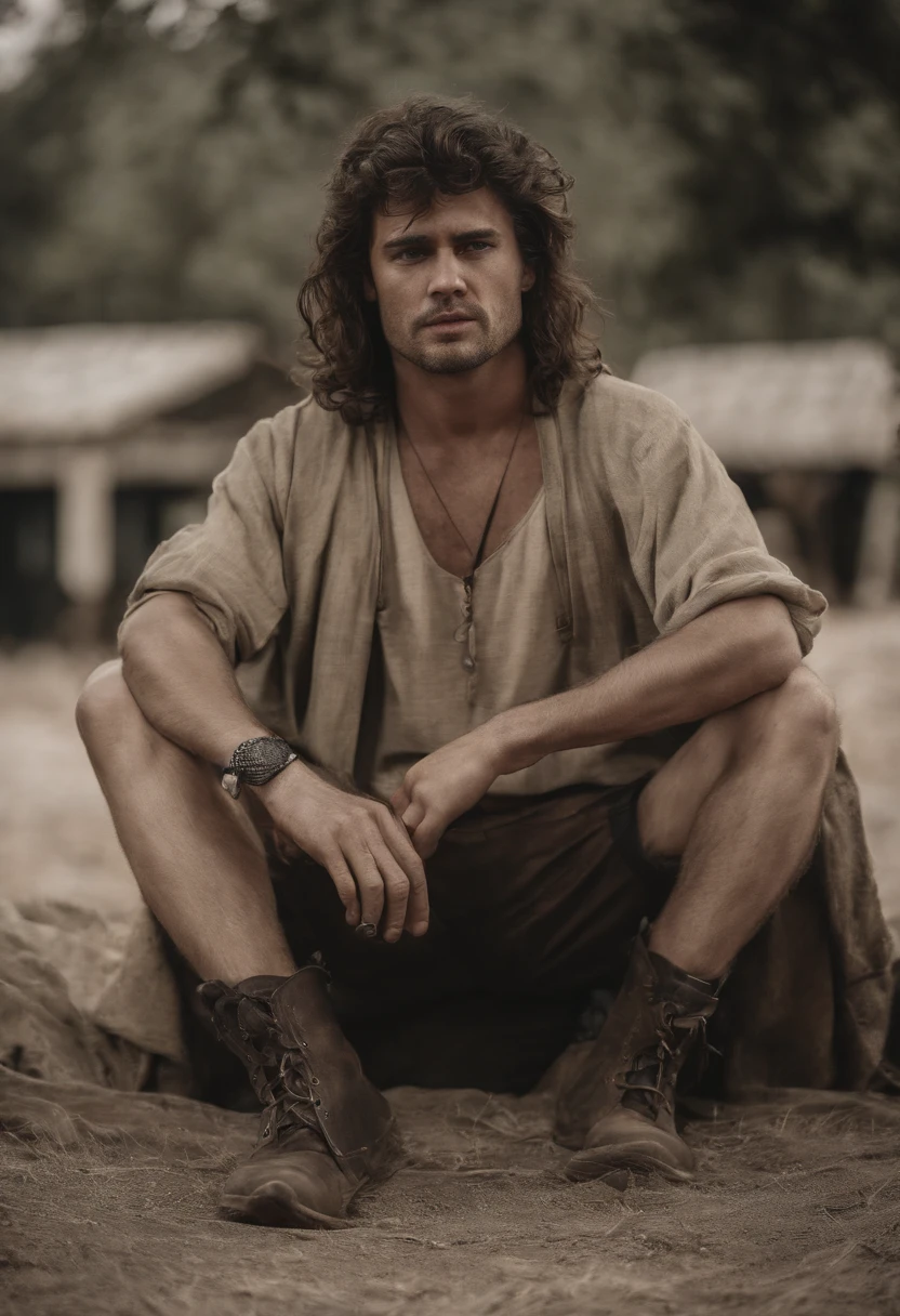 feral male with mullet