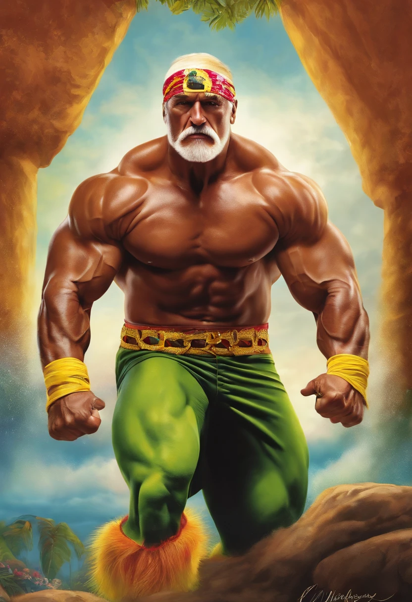 (masterpiece, intricately detailed, highest resolution, best quality:1.2), (doujin), a cocky old Indian pajeet, a 55 y.o muscle stud with a muscular physique sitting on a chair with black eyes,dark-skinned male, wearing a ((shazamsuit inspired costume)), (excessive cum), (cum on body), (cum drip), flaccid penis,saggy balls,hairy chest,vascular,muscle striations,soft light,fantastic realism,