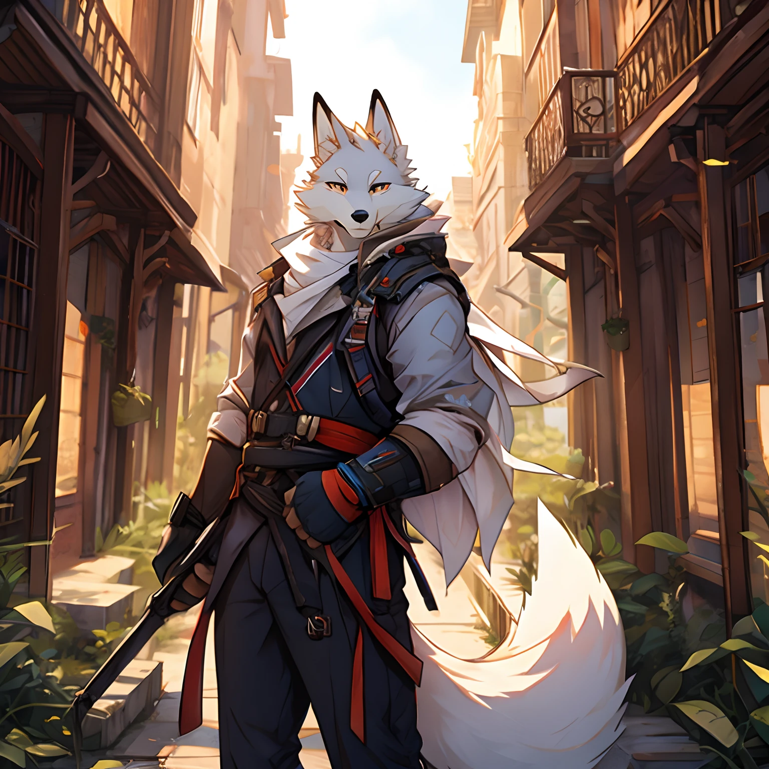 white fox
