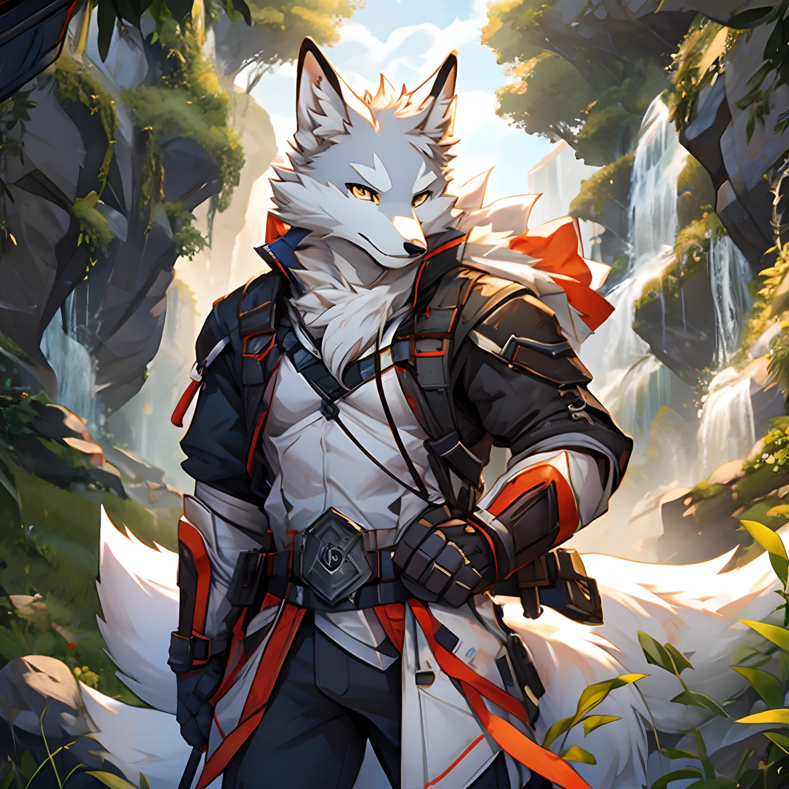 white fox