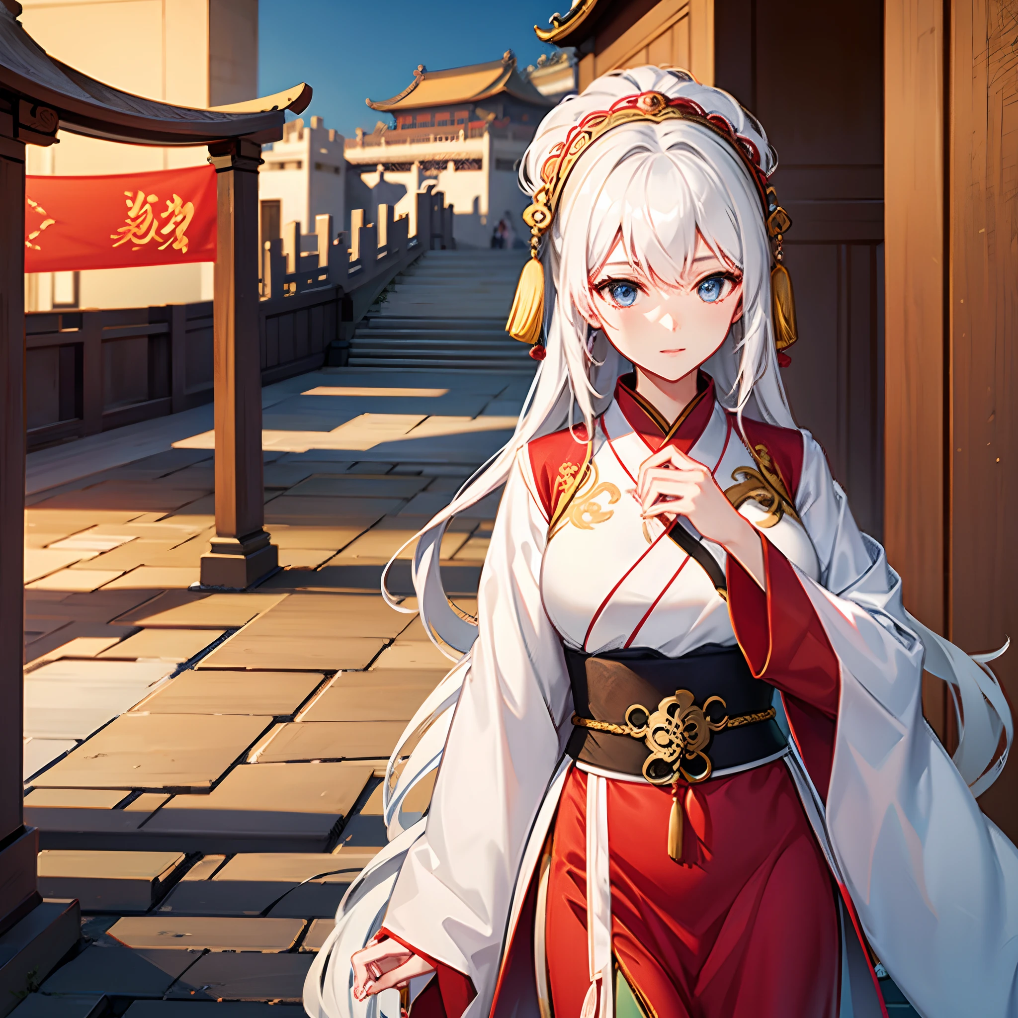 Women in Hanfu and the Forbidden City:1.6