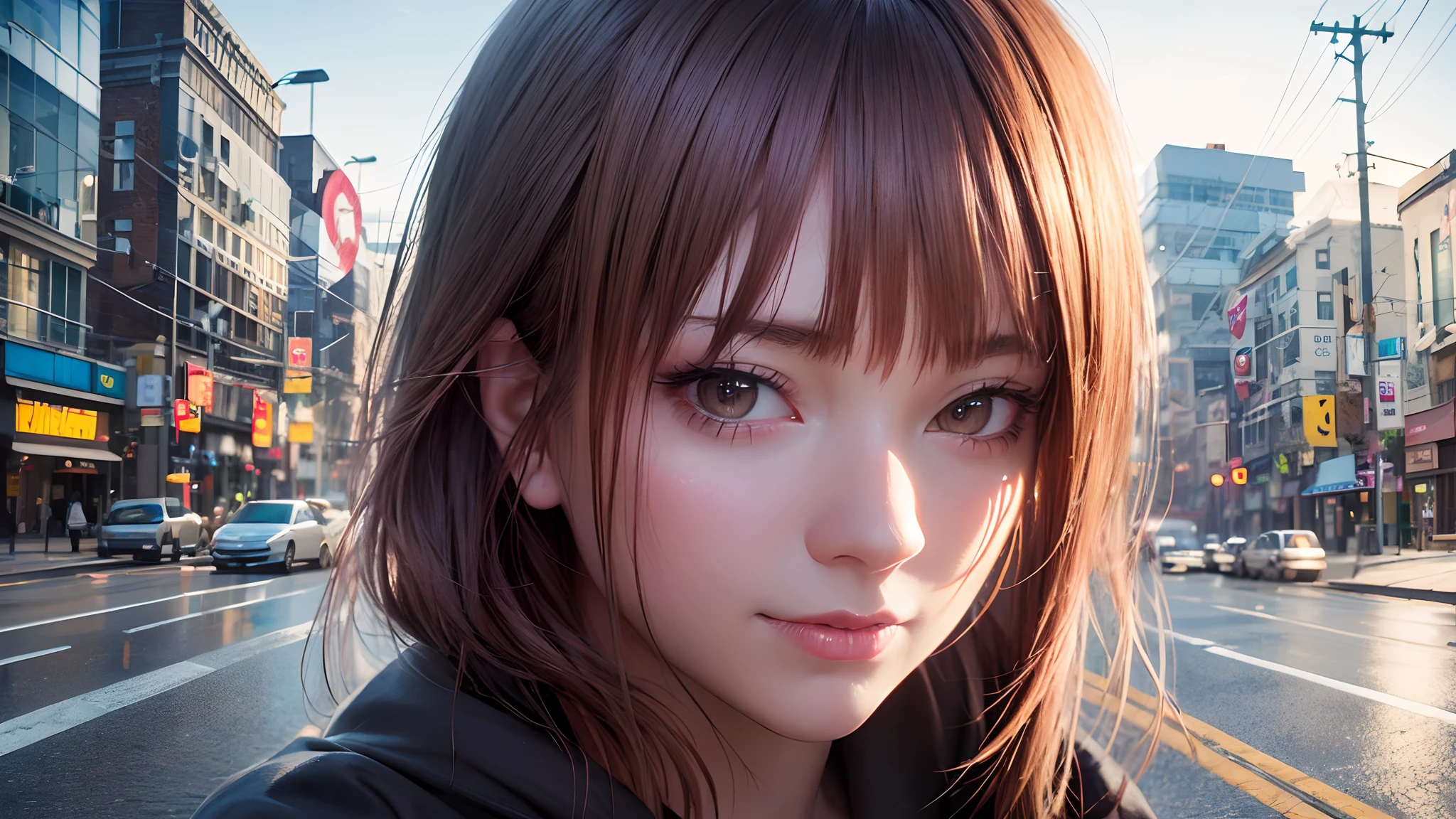 (Masterpiece, BestQuality:1.3), (ultra detailed:1.2), (hyperrealistic:1.3), (RAW photo:1.2), High detail RAW color photo, professional photograph, (Photorealistic:1.4), (realistic:1.4), (Pink Hair:1.5), professional lighting, perfect anatomy, (Big Breasts:1.2), (blush, detailed face), (cheerful Smile:1.5), Trending Hair&Trending Hairカラーをランダムに, earrings, necklace, bracelet, sexly, erotic sexly, Random sexy gravure poses, (A woman wearing ski wear in the winter mountains、Smiling happily。Blonde Ponytail。:1.3)