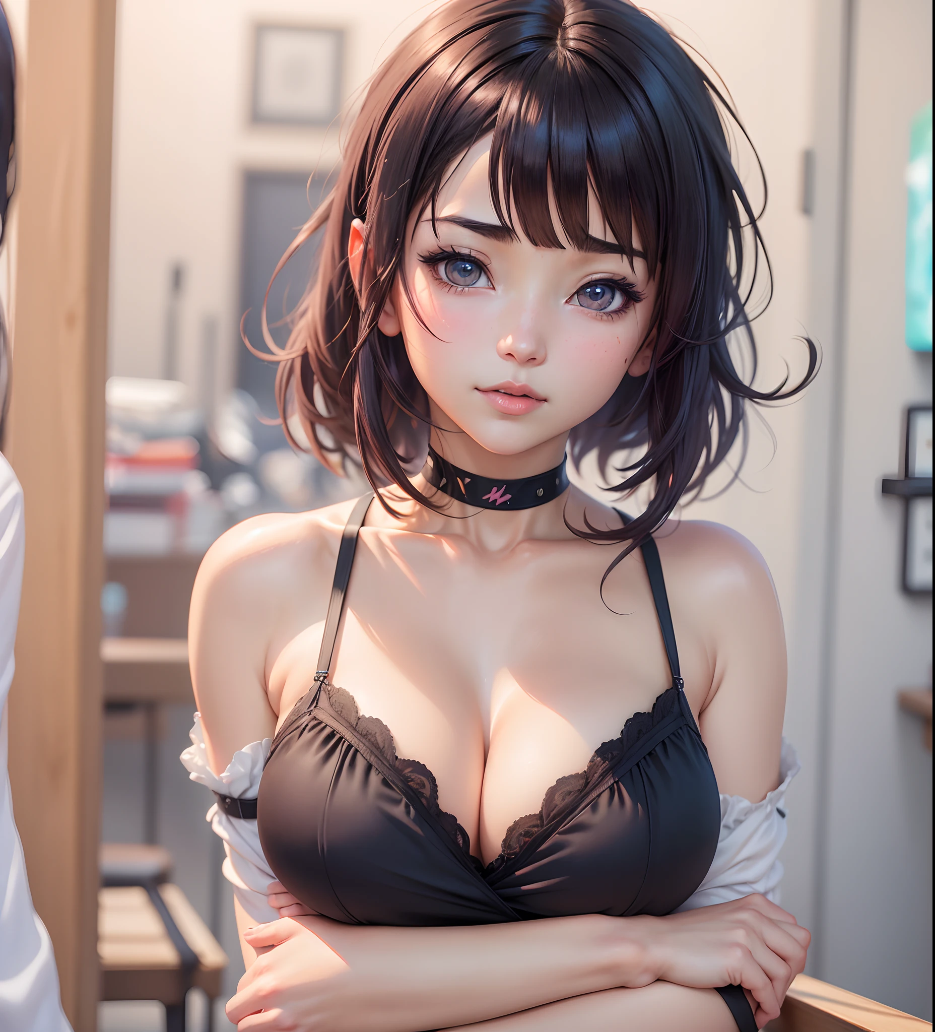 （animemanga girl,Cute anime girl) (smooth,CG,Anime art),(Attractive,Alluring) Anime girl,(Ilya Kuvshinov:1.2), (4K:1.2),(anime big breast,Momoy) Art style, (Cute,Adorable) anime visuals,(Beautiful,Alluring) anime woman, (Beautiful,pretty) Anime girl, (Ilya Kuvshinov:1.2), (Kuvshinov,ilya), (Female,woman) Anime figure, (A,One) Anime girl. (Best quality,4K,8K,A high resolution,Masterpiece:1.2),Ultra-detailed,(Realistic,Photorealistic,photo-realistic:1.37),hdr,hyper HD,Studio lighting,Ultra-fine painting,Sharp focus,物理 a female lly-b a female sed 渲染,Extreme detail description,professional,Vivid colors,Bokeh, (sportrait,anime big breast,landscape),(Colorful,vibrant),(soft,Natural) lighting.