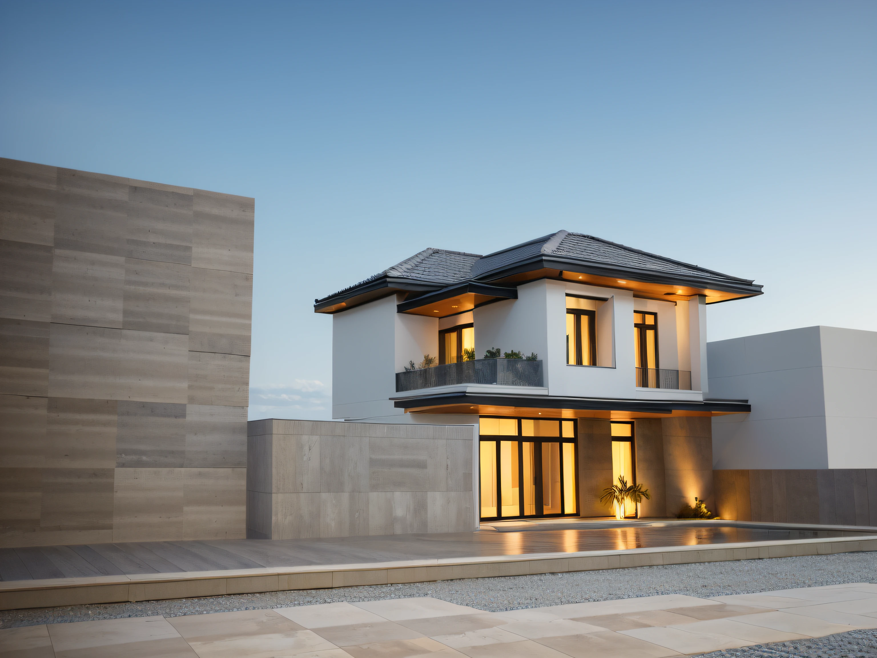 ((( best quality, masterpiece))), (hyper realistic, photo-realistic:1.2), high quality, (daylight:1.2), perfect lighting,
mordenhouse, main material (wood: grey stone:0.2), ((best tile roof)), building, grey morden house, modern, dynamic light