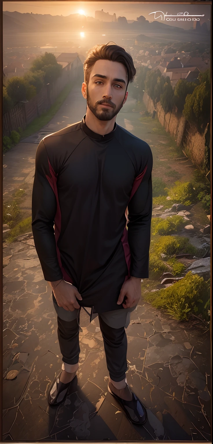 Best realistic, handsome unique,  AI, house background,