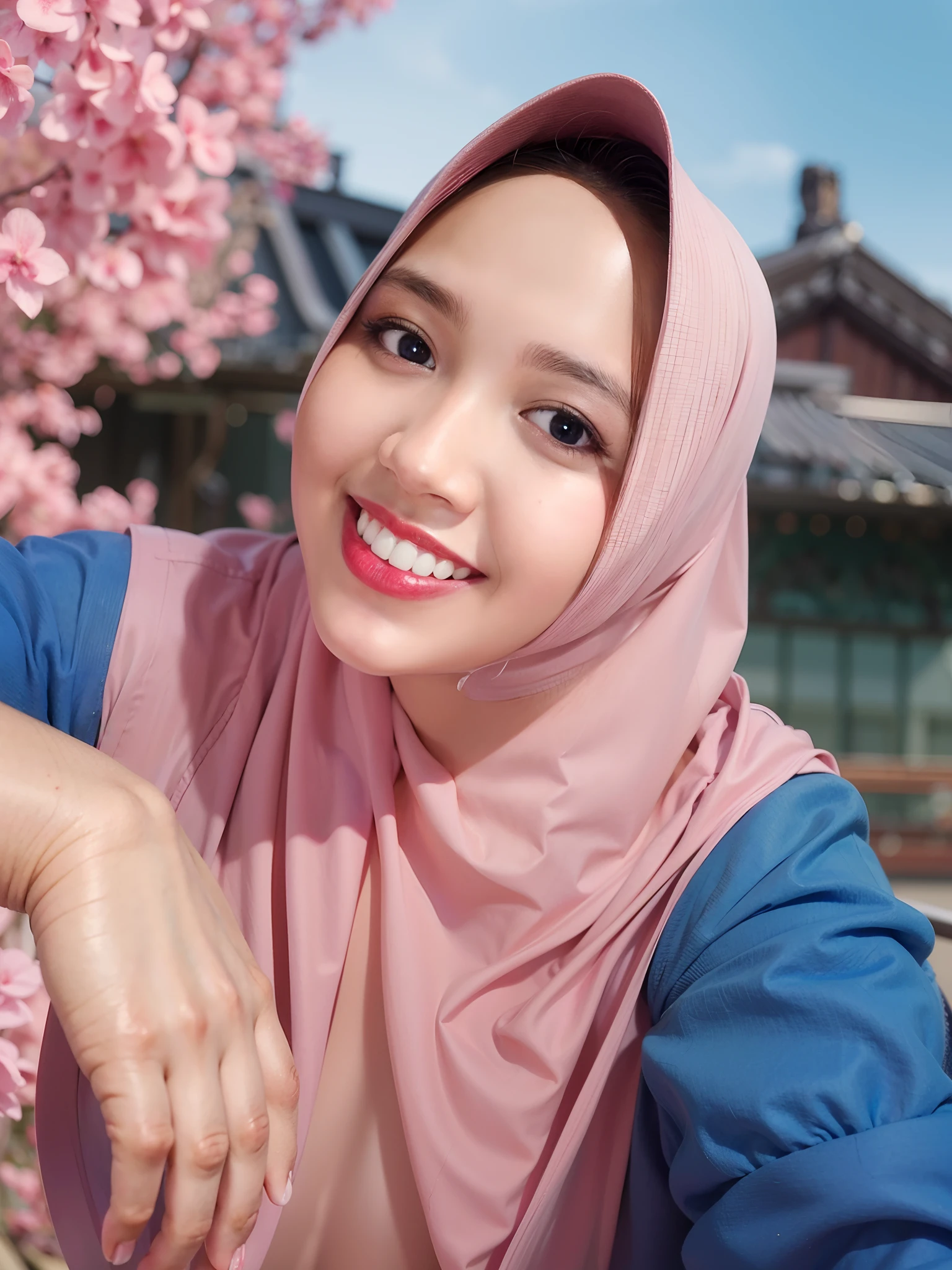 High quality image, masterpiece, detailed hair texture, detailed skin texture, detailed cloth texture, 8k, ultra detailed skin texture, ultra detailed photo, skin pores, portrait of a girl, wearing a hijab, add fabric details, realistic fabric texture, realistic skin texture