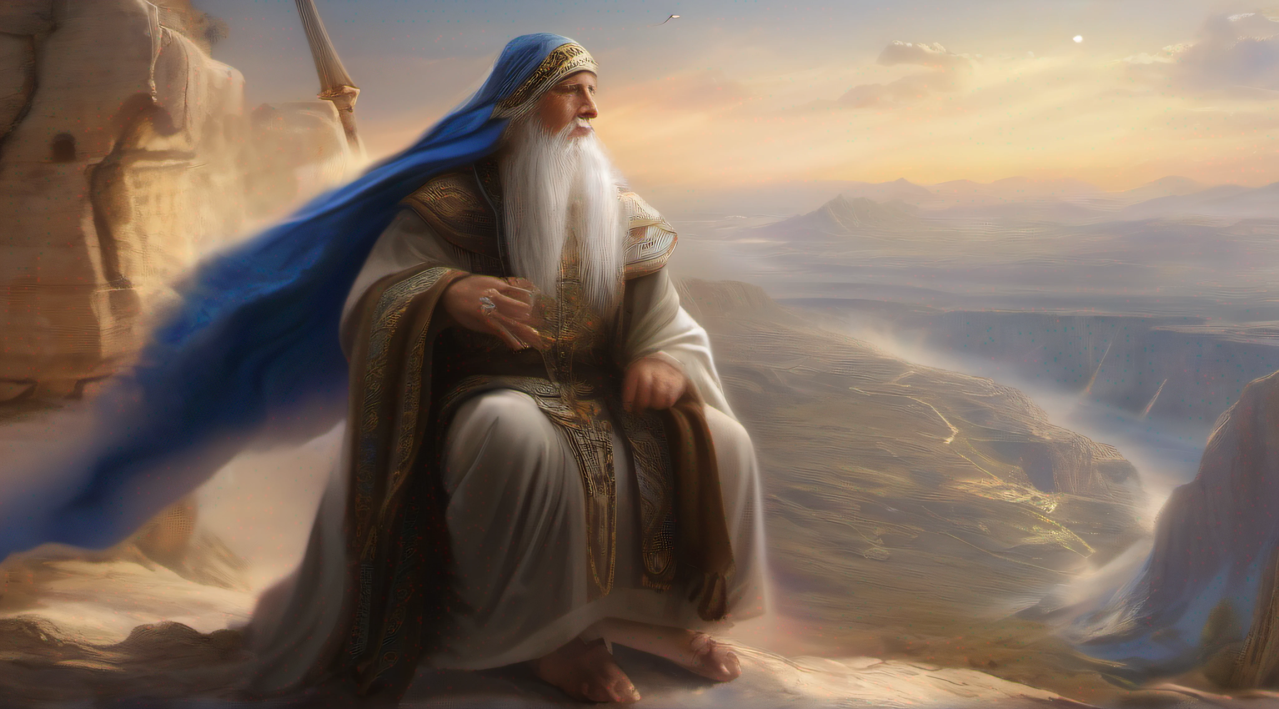 Prophet Enoch, 8k, realistic