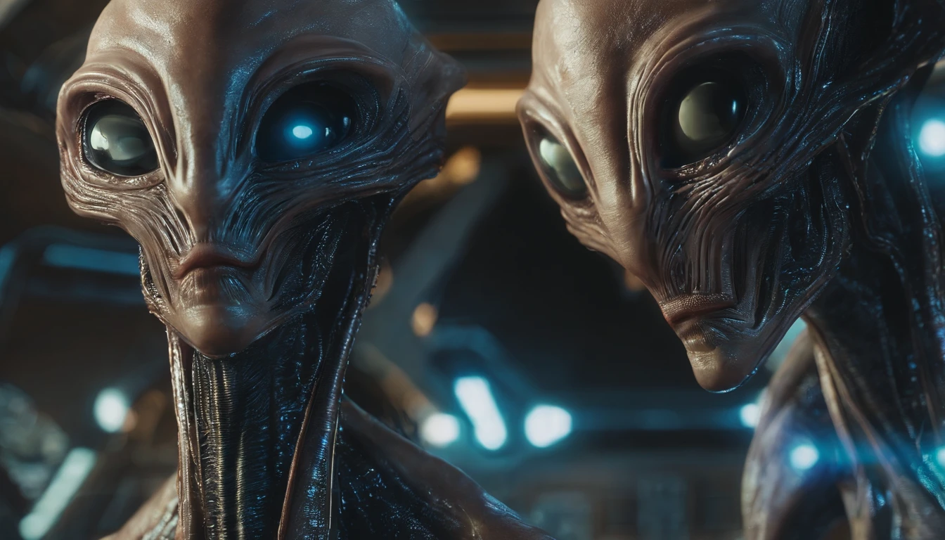 ((Man with Alien Face)), ((usando una tela masculina)), en una cocina, (Make a tea), Sombras perfectas, 8k, sombra solar, Movie Lightning, 8k, foto RAW, La mejor calidad, obra maestra, Foto en color RAW de alto detalle, , cinematic lighting, cuerpo completo,