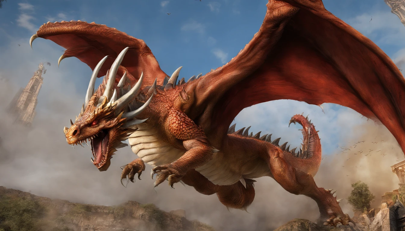 Monster Hunter、((Rathalos))、Red scales all over the body、Dragon、Blue Eyes、Erect penis、(((Fucking from behind)))