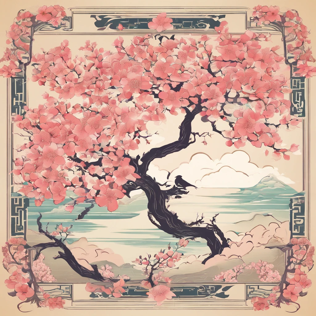 Prompt:
"Create a beautiful image with a centrally placed calligraphy of a kanji symbol representing beauty, set against a delicate cherry blossom background that evokes the essence of Japan."
Negative Prompt:
"Create an image that fails to capture the elegance and grace of Japanese beauty, with a poorly executed calligraphy of a kanji symbol and a chaotic and distracting cherry blossom background."