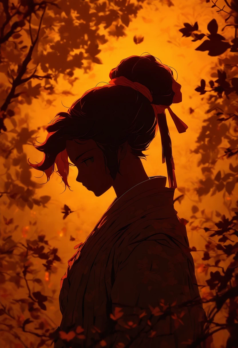 (Silhouette art, incision:1.6) (((arte em papel cortado, A world where only black exists:1.3), (1Giant Breast Girl, Long ponytail hair, The right hand holds a sword and points at 1 boy), (Boy: Ancient Chinese warrior, hair-bun, Hanfu),(( profile:1.2)), White, Clear and beautiful face, Full moon background(Pear blossom tree, Fallen leaves fall, ) Atmospheric perspective, Award-Awarded, Wide shot, Hasselblad, Ultra-Wide Angle, foreshortening, Masterpiece, ccurate, Anatomically correct, High details, Best quality, 8K, UHD, award winning, UHD, masterpiece,