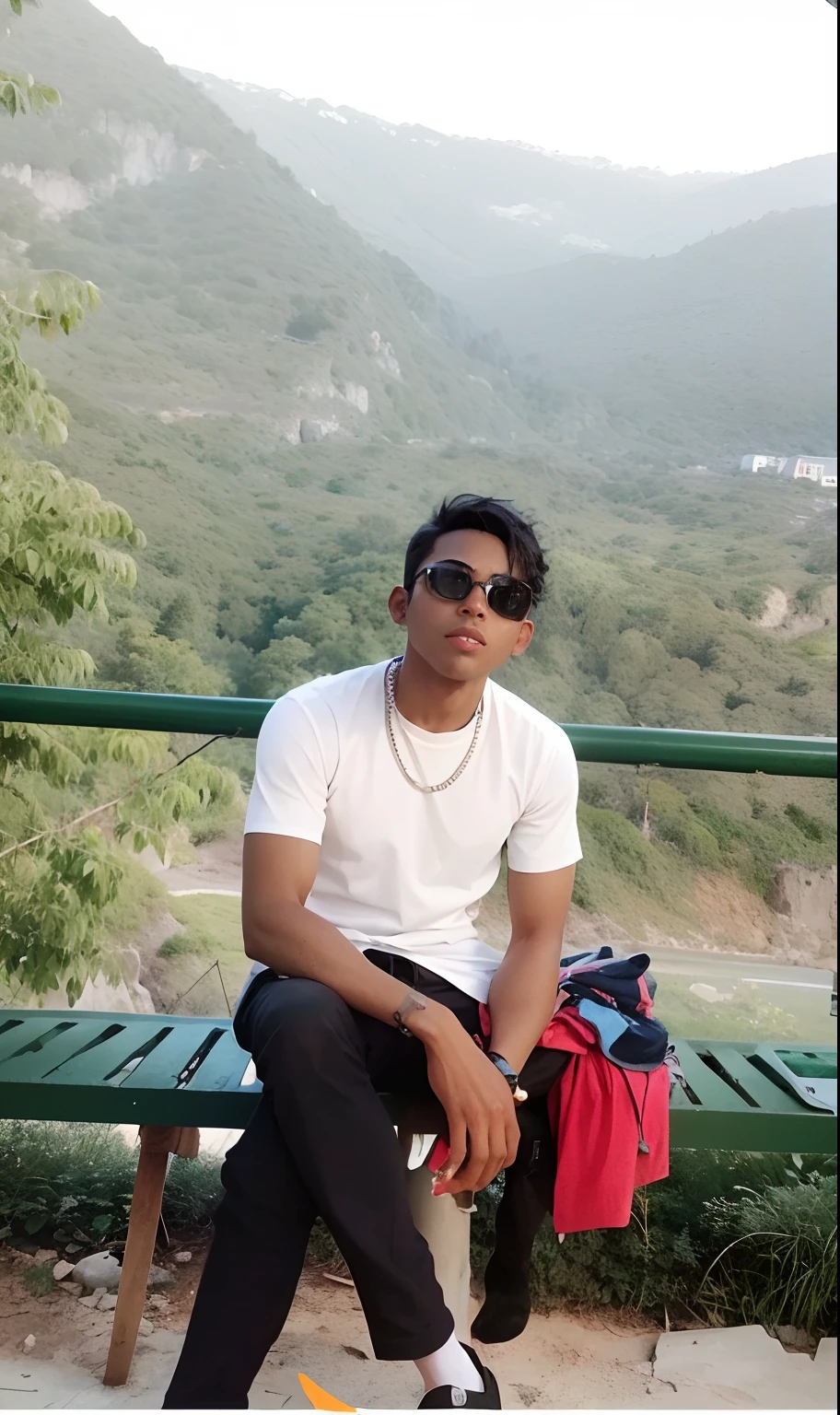 boy with nice background