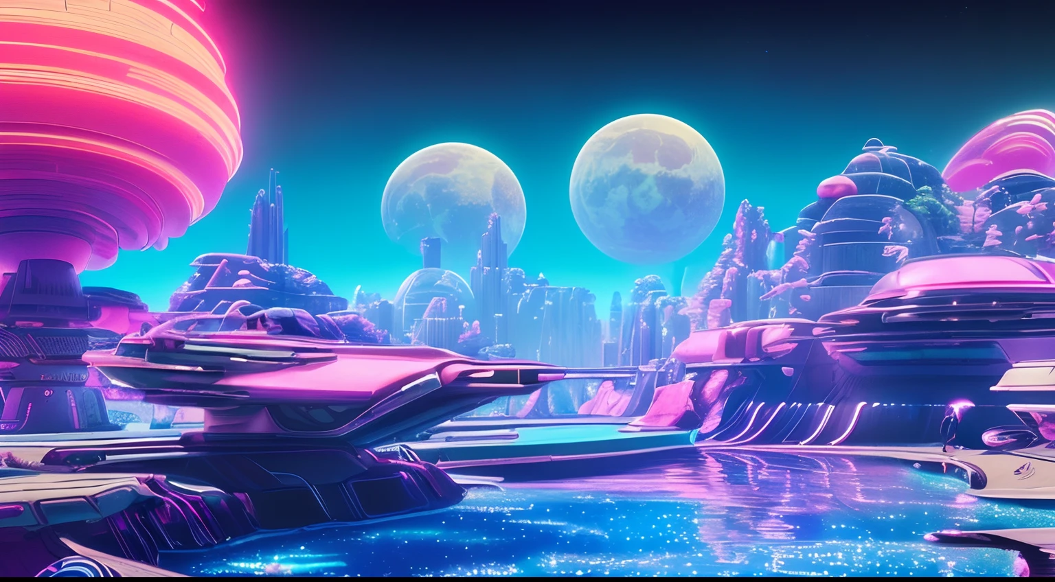 <lora:hbyxcj:1> hbyxcj, monitor, scenery, letterboxed, science fiction, space station, stars, airlock, best quality, masterpiece, <lora:more_details:0.65>