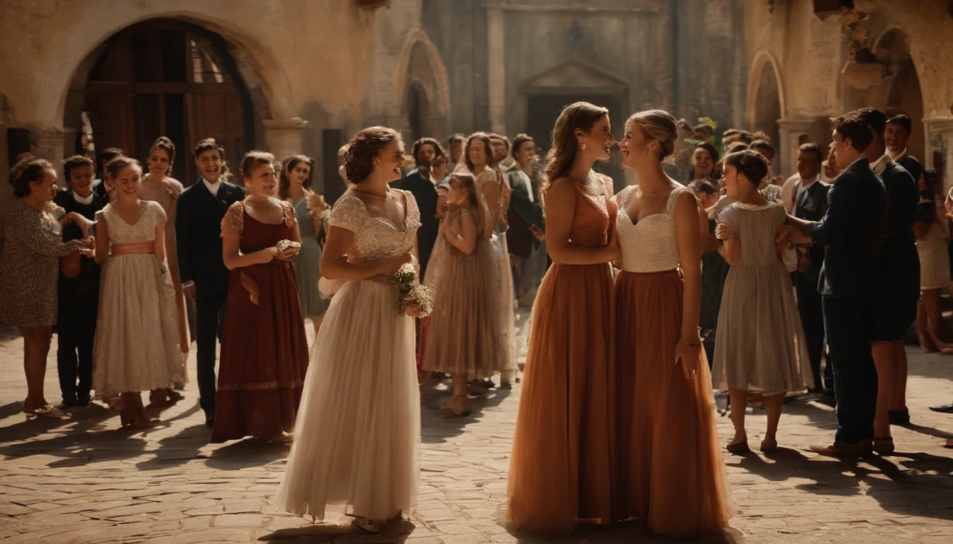 A Glimpse into the Past
Step into the past and witness a thrilling scene in the courtyard of an old school. Three young women and four young men, com idades entre 17 e 19 anos, get together for a group photo. The atmosphere is full of nostalgia, evoking a sense of innocence and pure happiness. This image captures their genuine joy, preserving a precious memory of carefree youth and the bonds of friendship.