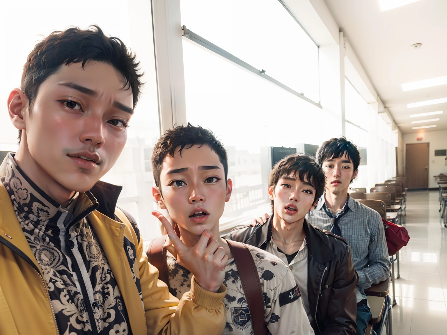 ‎Classroom，4men，bullying