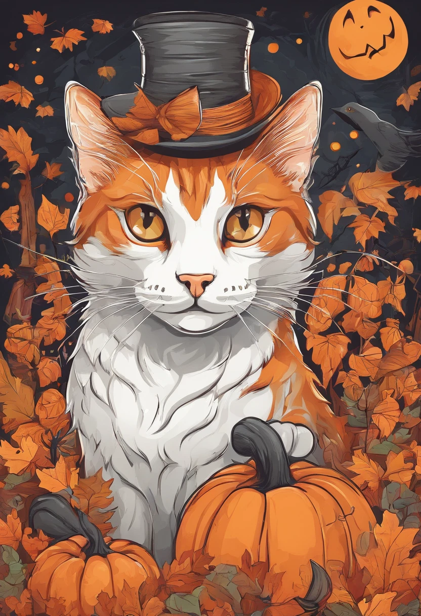 Halloween cat