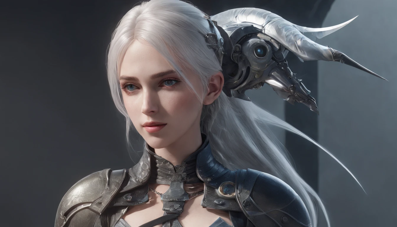 Cirilla Fiona Elen Riannon,Highest image quality,Outstanding details,超高分辨率,(Fidelity:1.4), Favor the details,closeup cleavage,Ride a dragon,High-tech dragon knight mech,He has a delicate and beautiful face,((Blue-white flying semi-mechanical fuselage:1.8)),Raised sexy,frontage,Cidade futuristica,mechanically aesthetic,Virtual Engine 5,Perfect detail rendering,rendering by octane,hyper HD