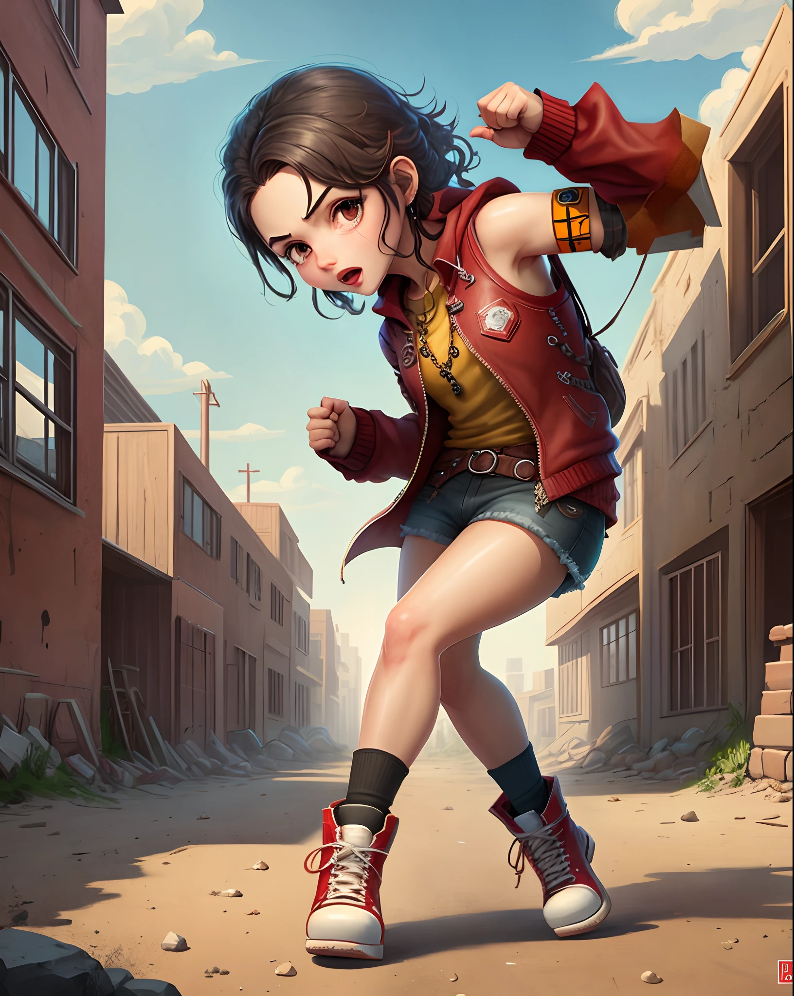 3d cartoon drwan
