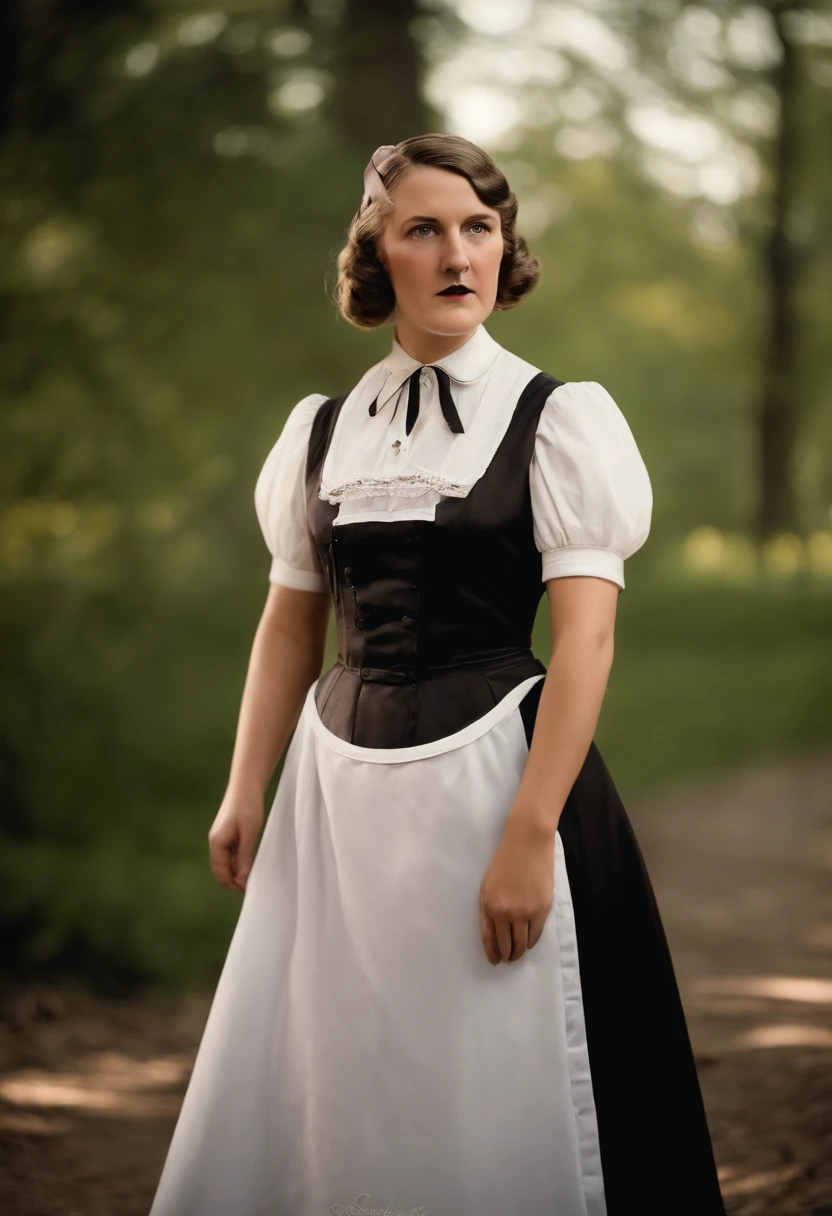 adolph hitler in a maid costume