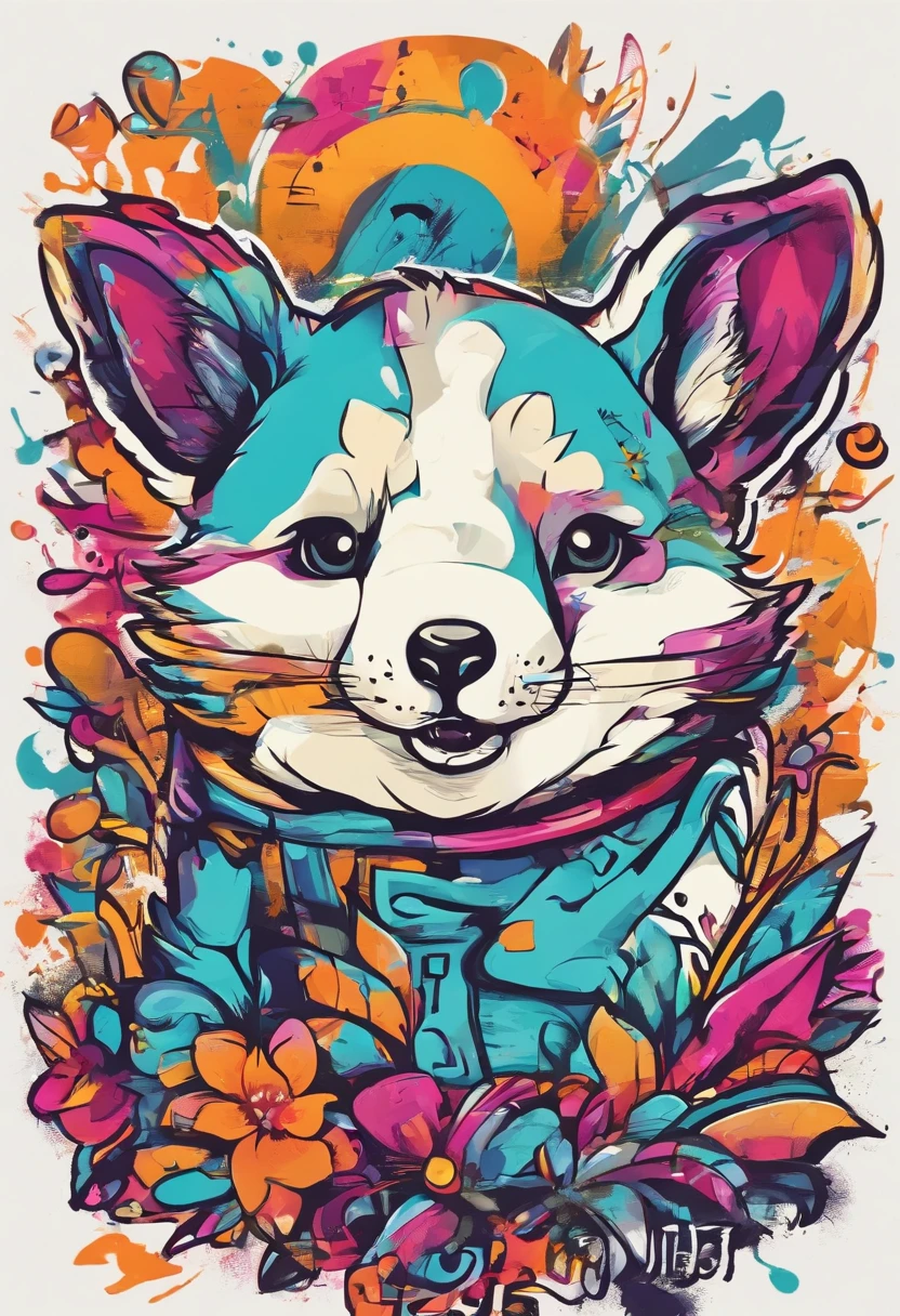 a sticker、Cute Animals